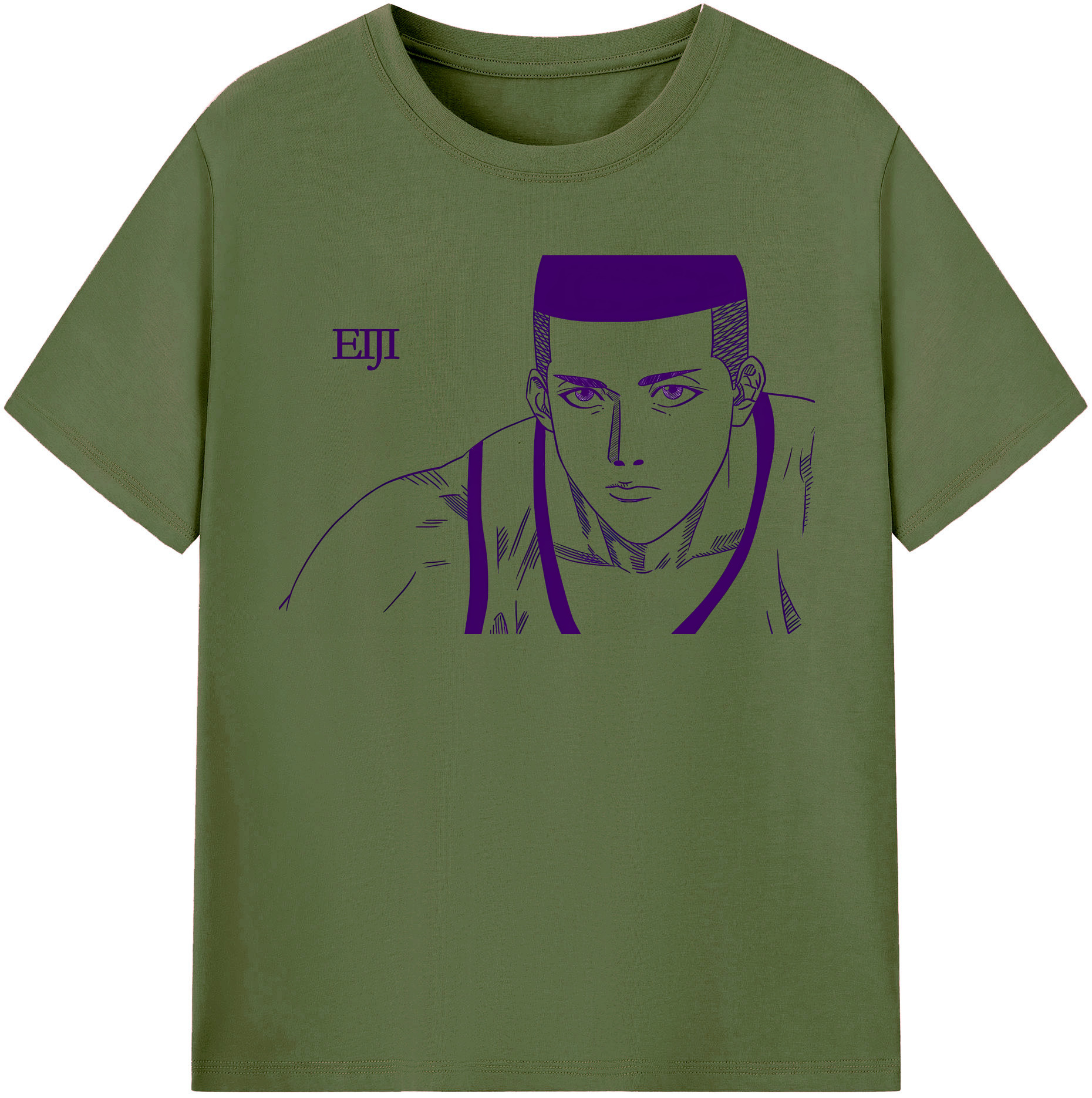 （画像用） SLAM DUNK／スラムダンク 綿100％半袖Tシャツ（フロントプリント）